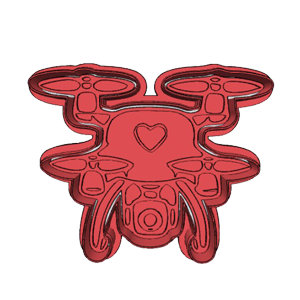 Drone Cookie Cutter