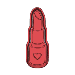 Lipstick Cookie Cutter