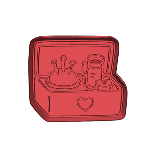 Sewing Kit Cookie Cutter