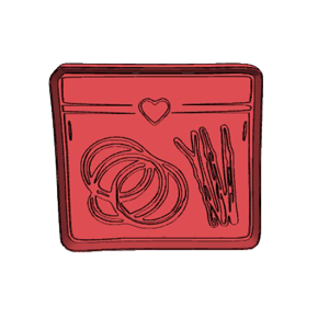 Hairties Cookie Cutter