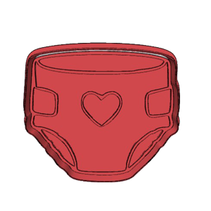 Nappy Cookie Cutter