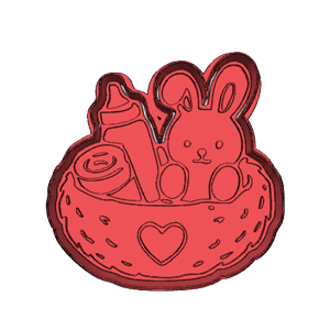 Gift Basket Cookie Cutter