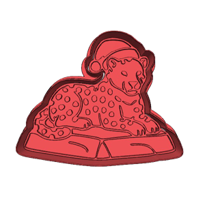 Leopard Cookie Cutter
