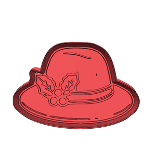Safari Hat Cookie Cutter