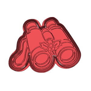 Binocular Cookie Cutter