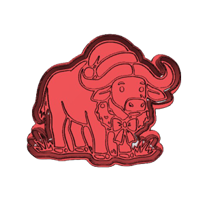 Buffalo Cookie Cutter