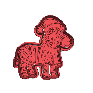 Zebra Cookie Cutter