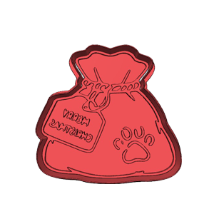 Gift Bag Cookie Cutter