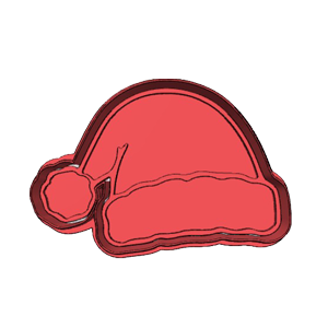 Santa Hat Cookie Cutter