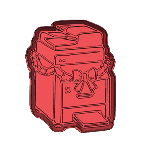 Office Printer Cookie Cutter