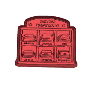 Sorting Department Cookie Cutter