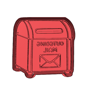 Mailbox Cookie Cutter