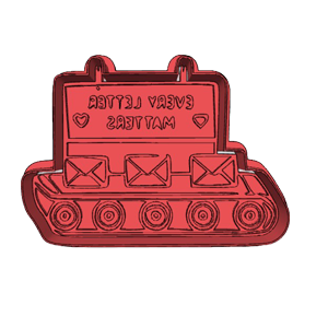Every Letter Matters Cookie Cutter