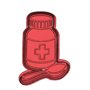 Medicine Cookie Cutter