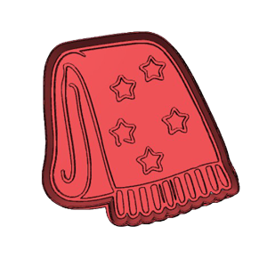 Blanket Cookie Cutter