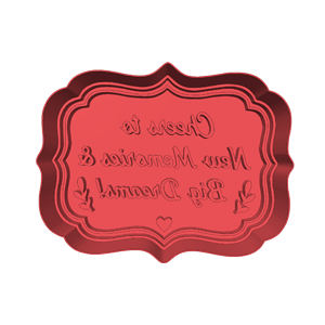 Cheers To New Memories Cookie Cutter