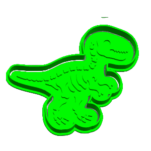 T-Rex Skeleton Cookie Cutter