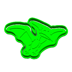 Pterodactyl Skeleton Cookie Cutter