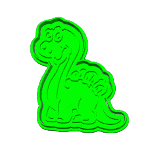 Baby Dinosaur Cookie Cutter