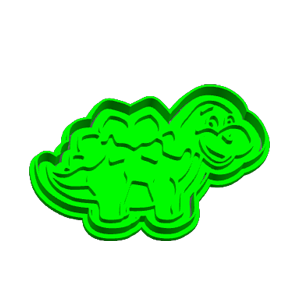 Ankylosaurus Cookie Cutter