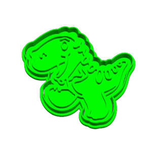 Cute Dinosaur Cookie Cutter