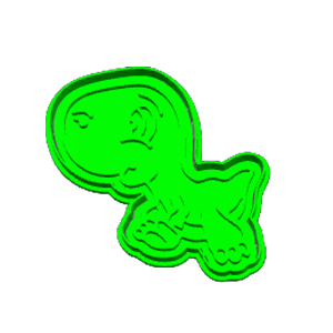 Plesiosaurus Cookie Cutter