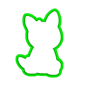 Kangaroo Cookie Cutter