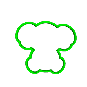 Elephant Cookie Cutter