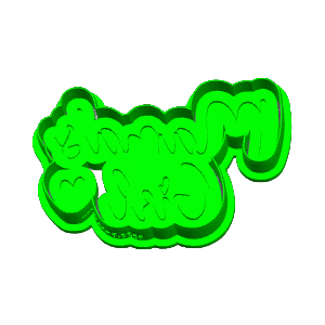 Mama's Girl Cookie Cutter