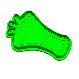 Horn Cookie Cutter