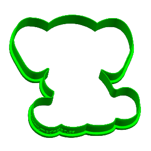 Elephant Cookie Cutter