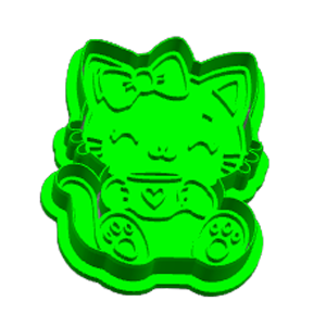 Animal Picnic Cat Cookie Cutter