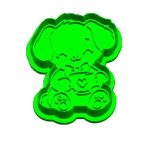 Animal Picnic Dog Cookie Cutter
