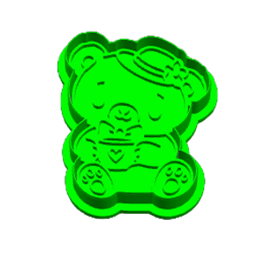 Animal Picnic Bear Cookie Cutter