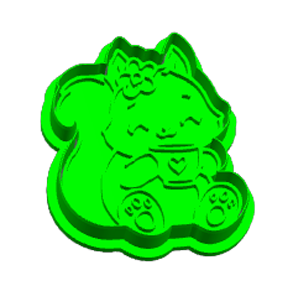 Animal Picnic Squirrel Cookie Cutter