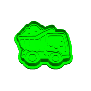 Dump Truck Cookie Cutter