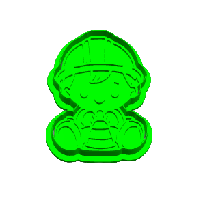 Builder Boy Cookie Cutter