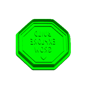 Build Explore Grow Cookie Cutter