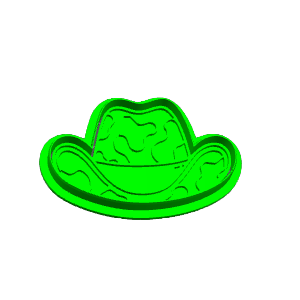 Cowboy Hat Cookie Cutter