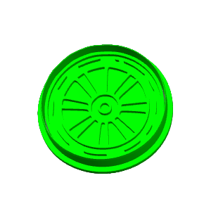 Wagon Wheel Cookie Cutter