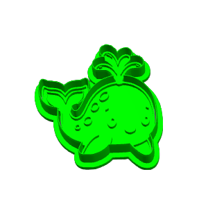 Whale Cookie Cutter