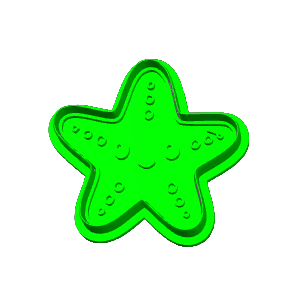 Starfish Cookie Cutter