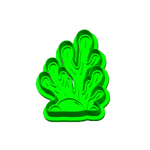 Coral Cookie Cutter