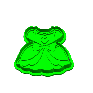Princess Dress Cookie Cutter