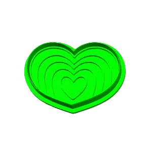 Heart Rainbow Cookie Cutter