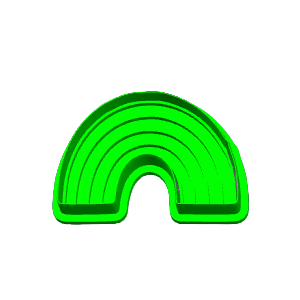 Rainbow Cookie Cutter