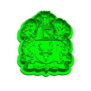 MacKenzie Family Crest Cookie Cutter & Embosser