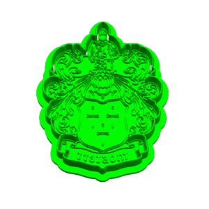 Mostert Family Crest Cookie Cutter & Embosser