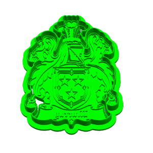 Murray Family Crest Cookie Cutter & Embosser