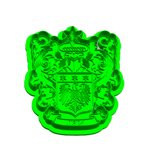 Nel Family Crest Cookie Cutter & Embosser
